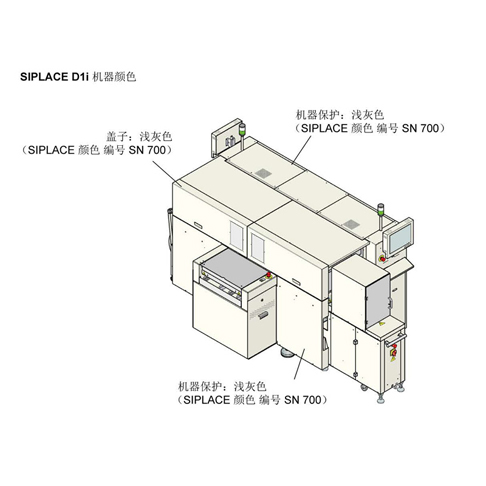 SIPLACE-D1i機器顏色